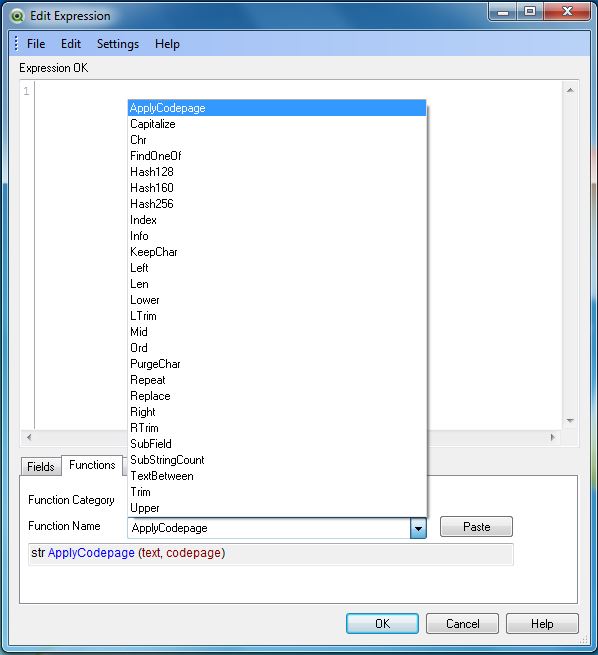 5 functions string