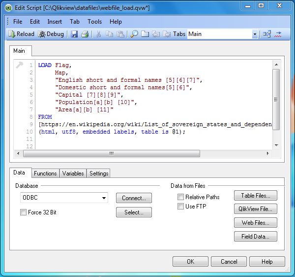 5 webfile load script