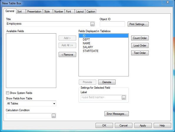 5 xml select fileds