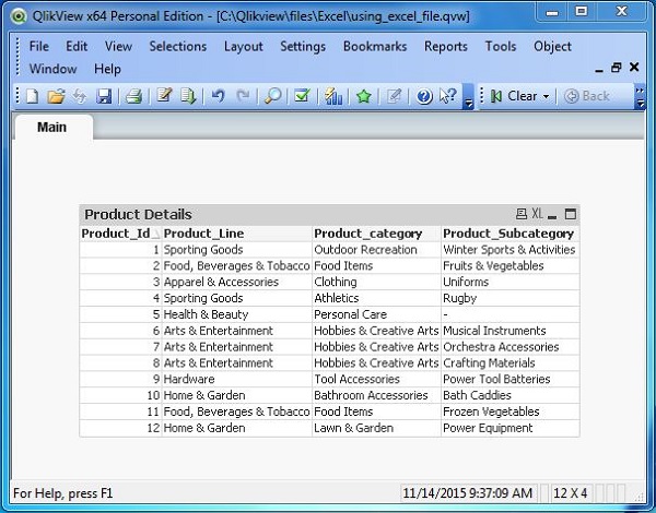 6 excel table box result