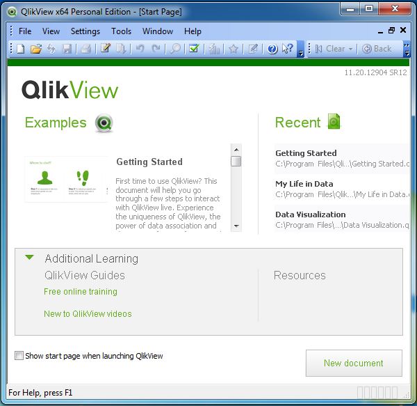 qlikview post install