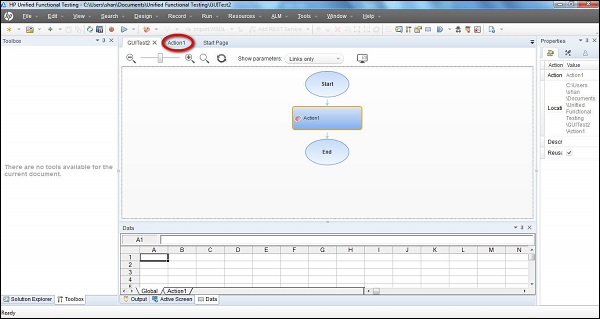 qtp record and run settings step3