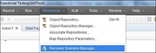 qtp recovery scenario 1