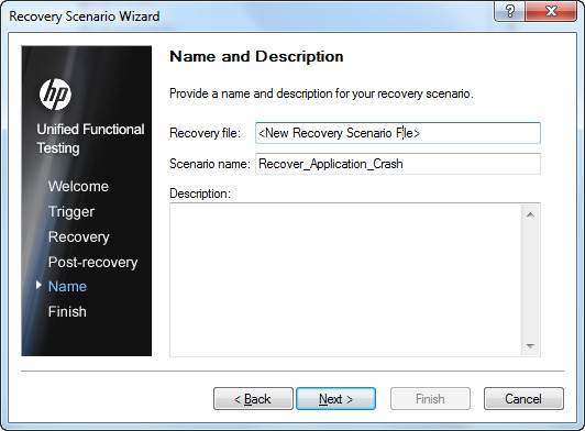 qtp recovery scenario 6