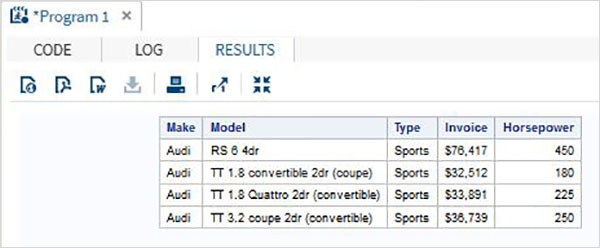 SQL where clause