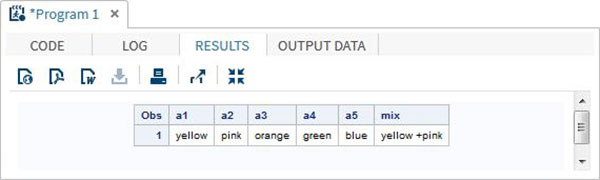 array character 2 result