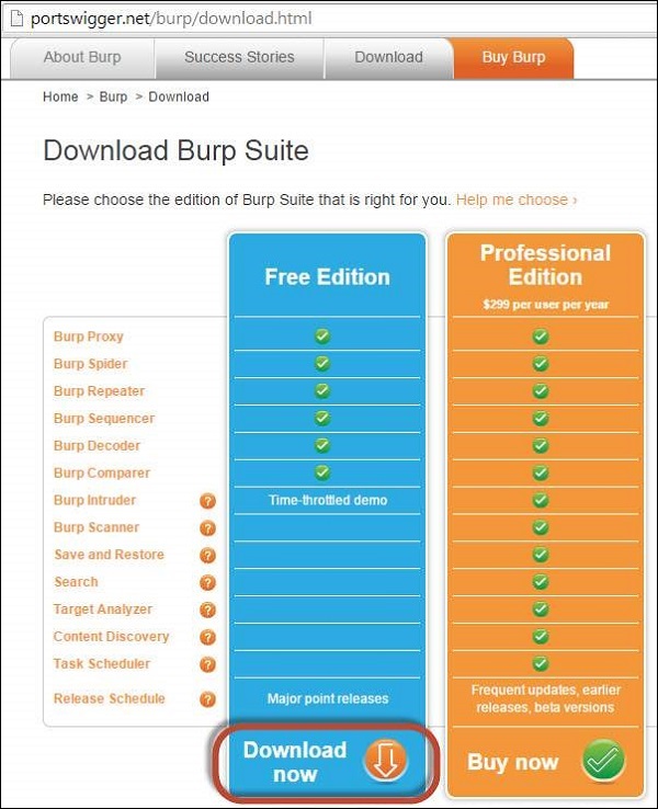 Burp Suite Download