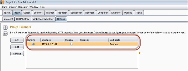 configure burp suite 1