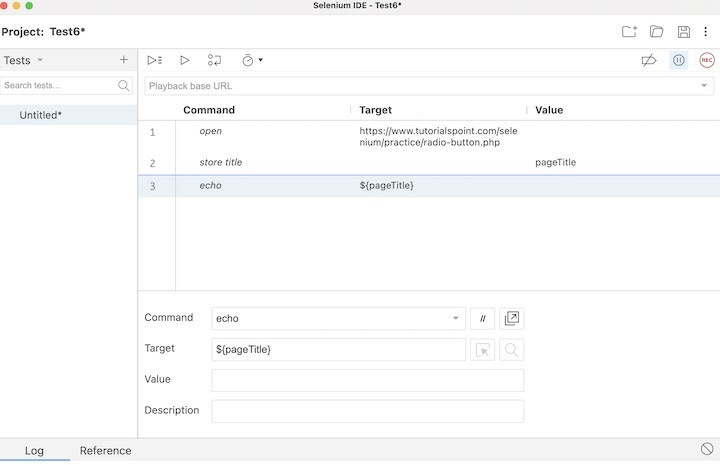 selenium accessors commands 17