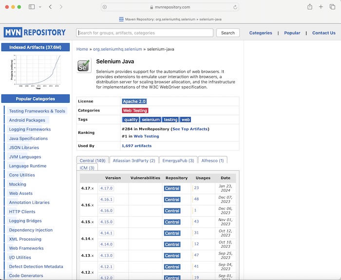 selenium environment setup 4