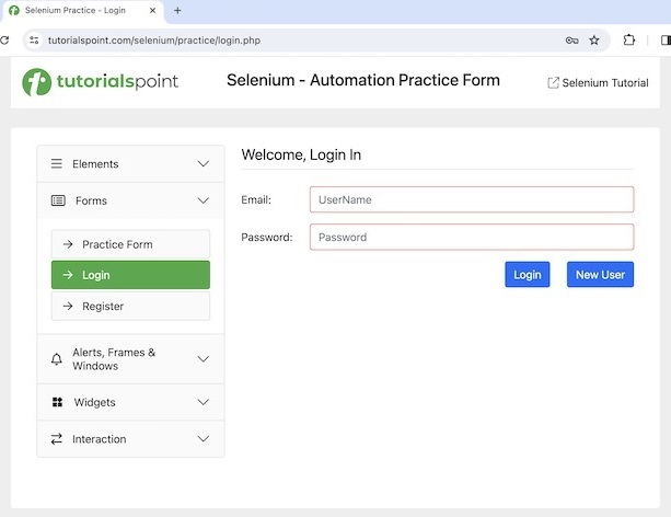 selenium page factory 1