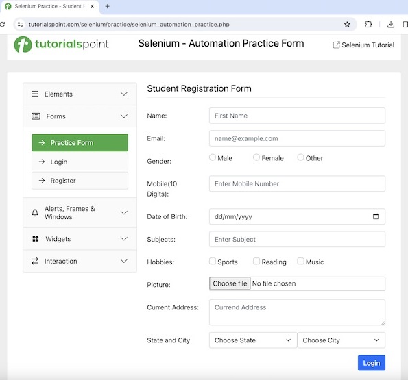 selenium radio button 3