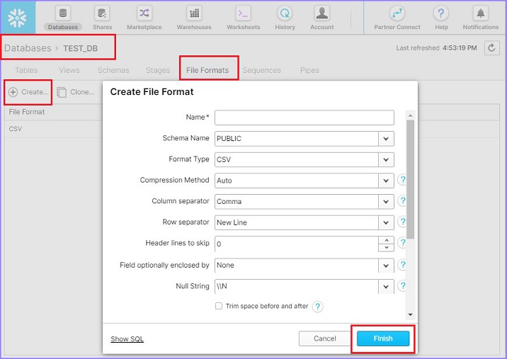 process of file format