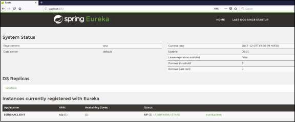 eureka client application