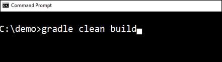 gradle clean build