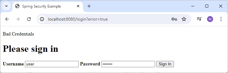 custom formlogin valid credentials