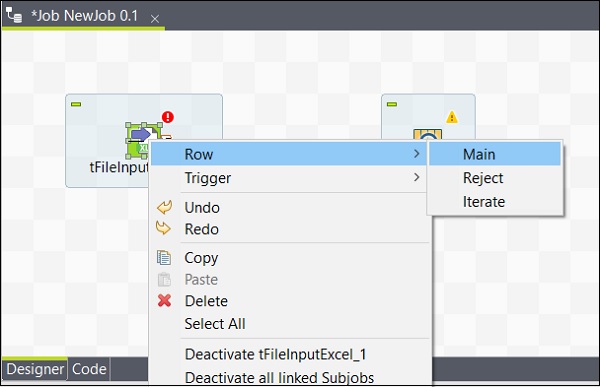 connecting components