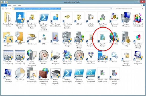 hyper v manager