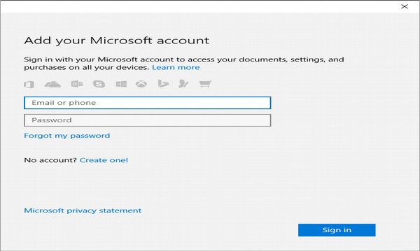 microsoft account