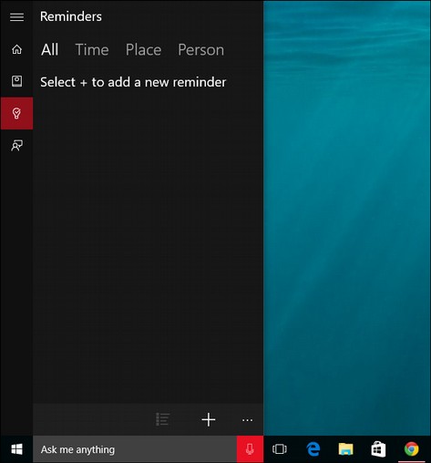 reminders in cortana