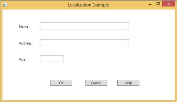 localization example